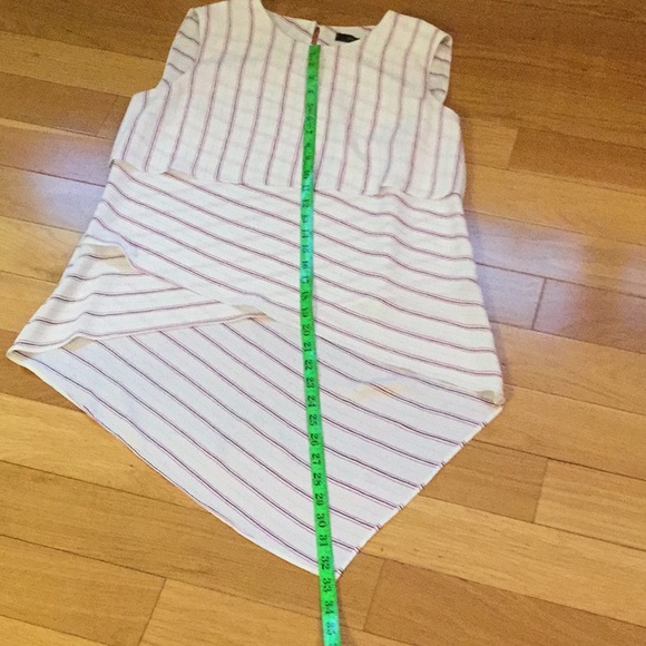 BCBGMAXAZARIA ELEANORE STRIPED SHIRT - Picture 3 of 6